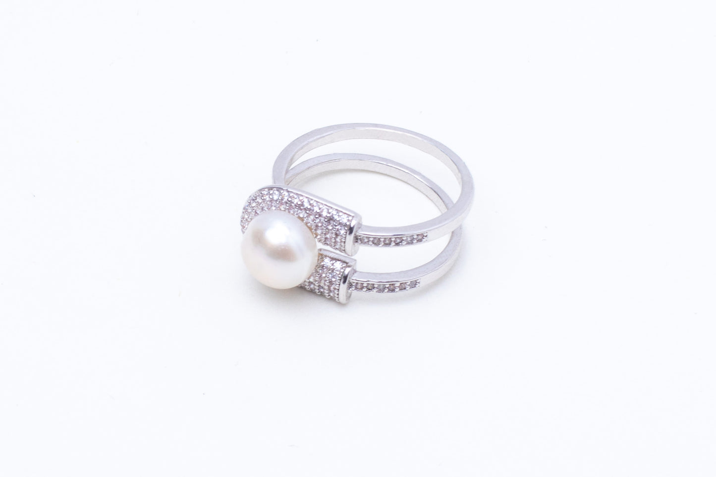 Moissanite ring, Engagement Rings for Women Brilliant Round cut Stone with Sterling Silver Jewelry