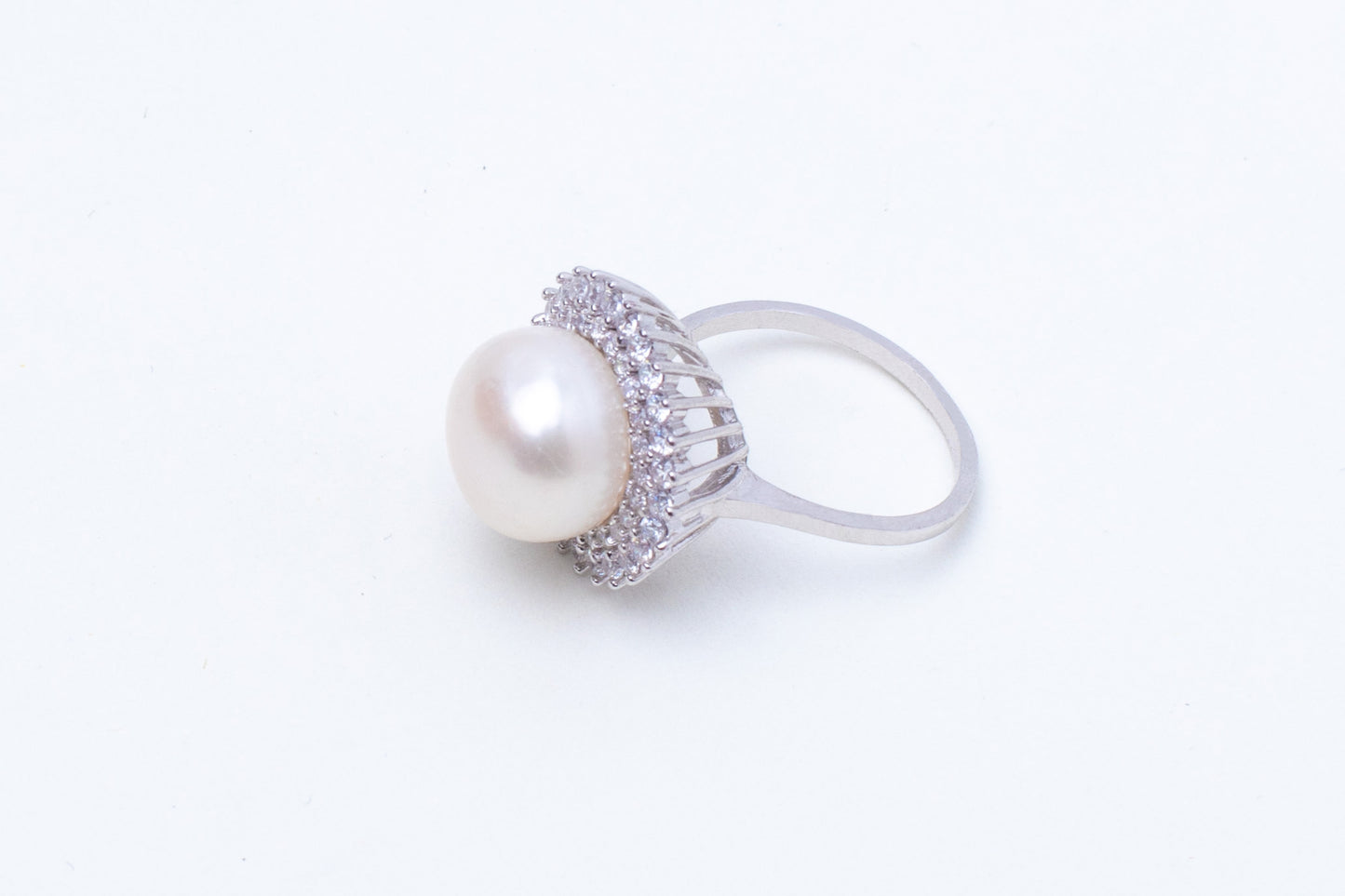 Moissanite ring, Engagement Rings for Women Brilliant Round cut Stone with Sterling Silver Jewelry