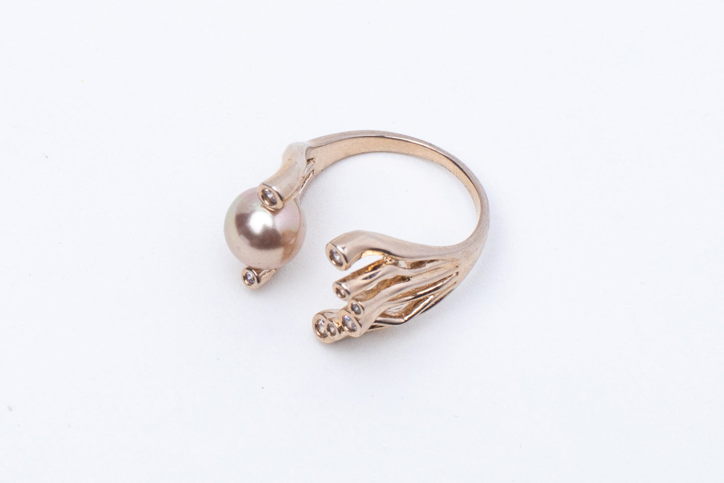 Fashion pearl Ring Freshwater cultured pearl Ring Jewelry