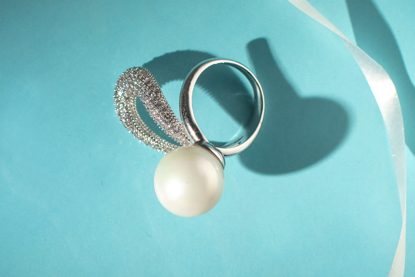 Fashion pearl Ring Freshwater cultured pearl Ring Jewelry