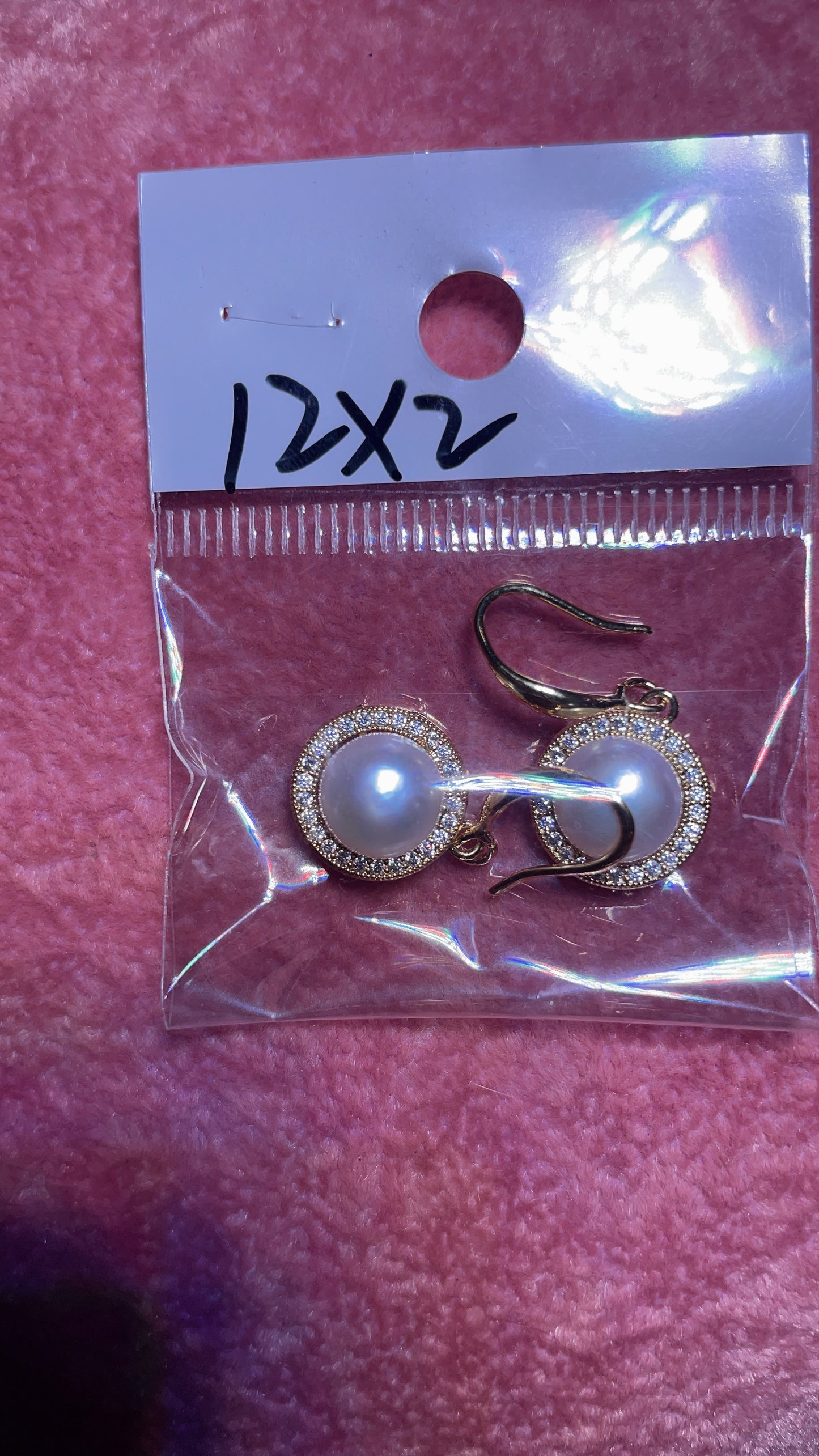 pearl Earrings Huggie Hoop Earrings Jewelry