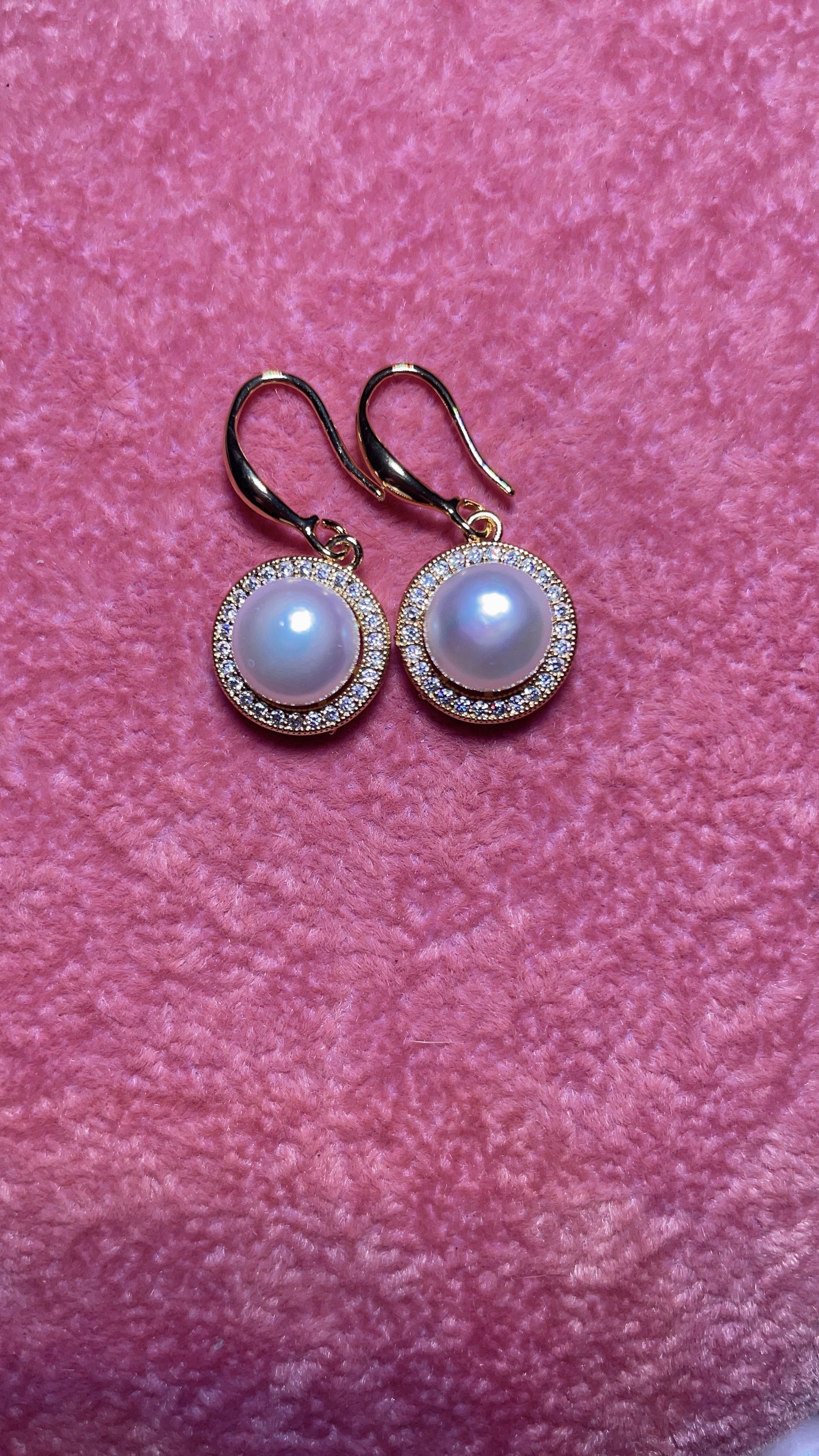 pearl Earrings Huggie Hoop Earrings Jewelry