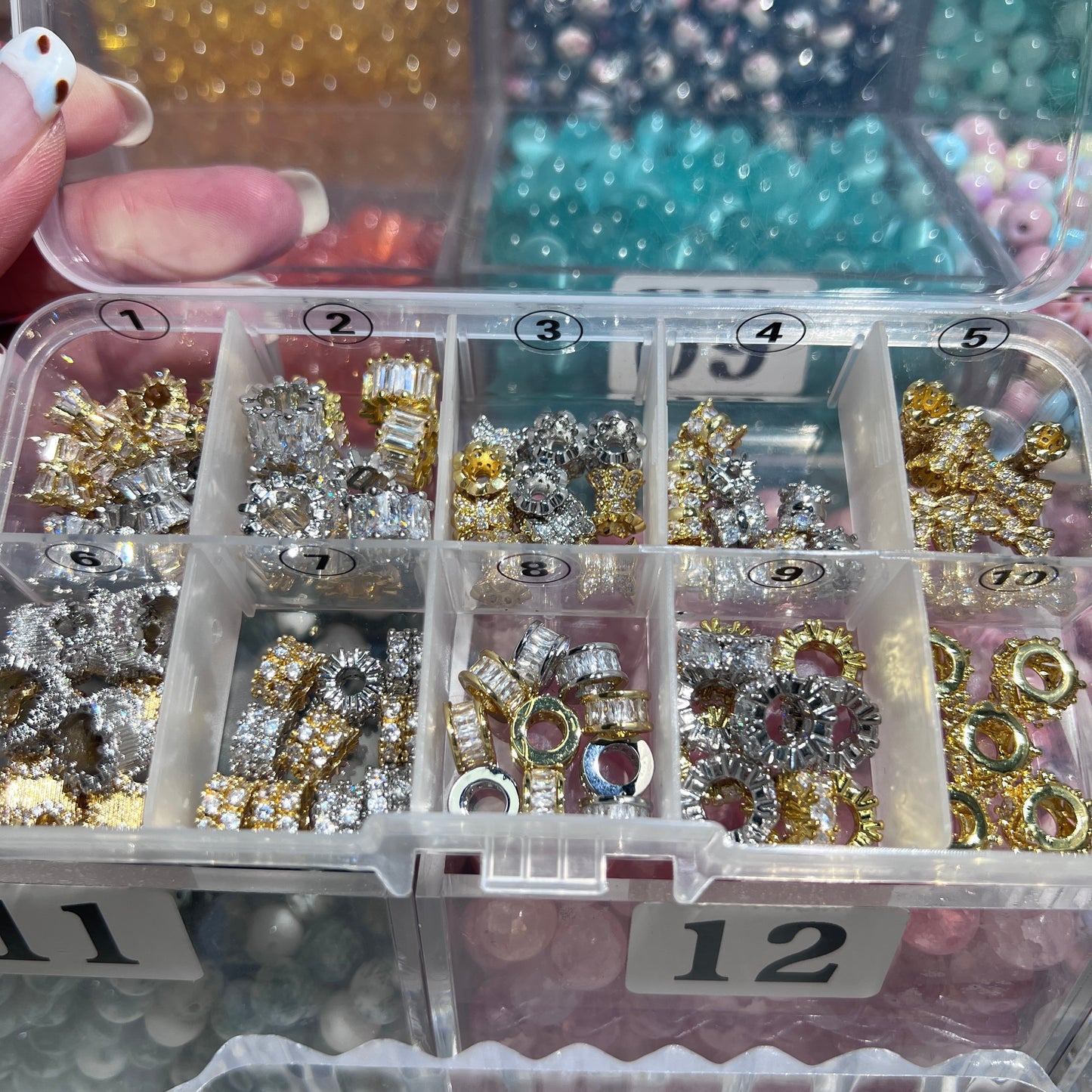 【Diamond Spacer】1pcs/15pcs